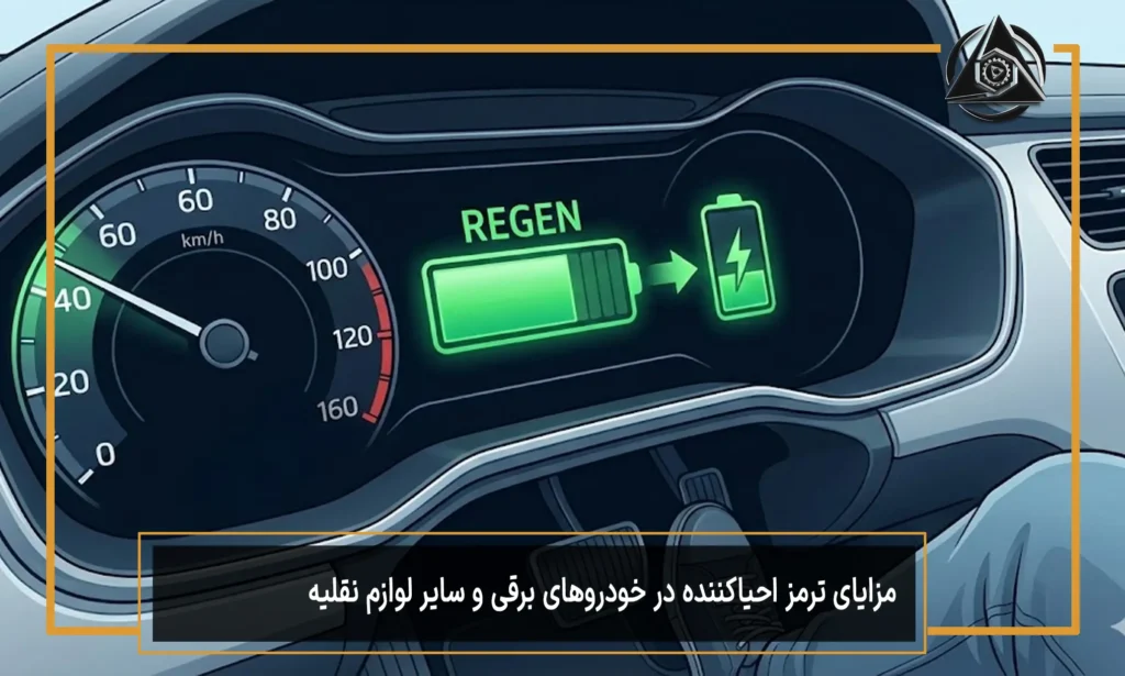 مزایای ترمز احیاکننده در خودروهای برقی و سایر لوازم نقلیه
